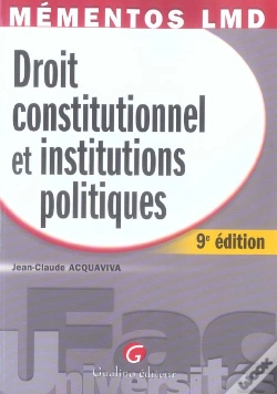 Capa do artigo Droit Constitutionnel Et Institutions Politiques