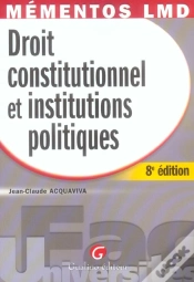 Capa do artigo Droit Constitutionnel Et Institutions Politiques