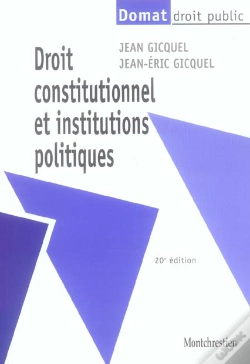 Capa do artigo Droit Constitutionnel Et Institutions Politiques