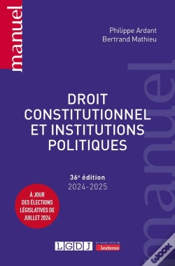 Capa do artigo Droit Constitutionnel Et Institutions Politiques