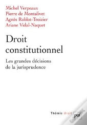 Droit Constitutionnel ; Les Grandes Décisions De La Jurisprudence