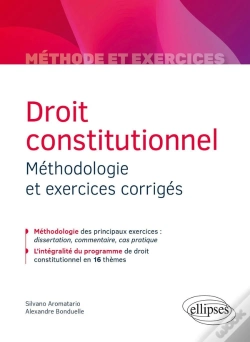 Capa do artigo Droit Constitutionnel ; Méthodologie Et Exercices Corrigés