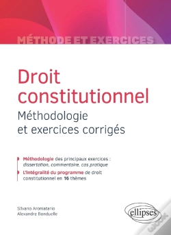 Capa do artigo Droit Constitutionnel - Méthodologie Et Exercices Corrigés