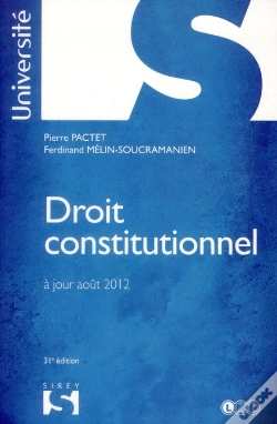 Capa do artigo Droit Constitutionnelpactet - 31e Edition