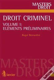Capa do artigo Droit Criminel 1 Et 2