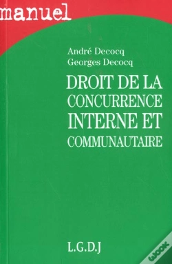 Capa do artigo Droit De La Concurrence Interne Et Communautaire