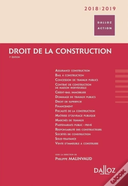 Capa do artigo Droit De La Construction 2017/2018 (7e Édition)