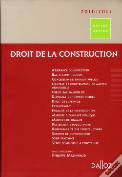 Capa do artigo Droit De La Construction (Édition 2010-2011)