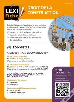 Capa do artigo Droit De La Construction