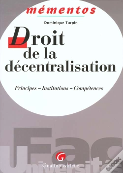 Capa do artigo Droit De La Decentralisation