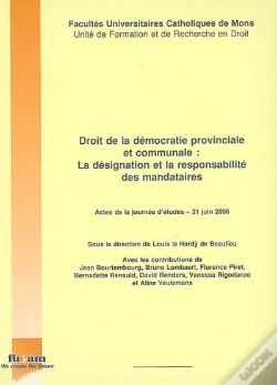 Capa do artigo Droit De La Démocratie Provinciale Et Communale