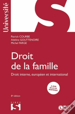 Capa do artigo Droit De La Famille (8e Édition)