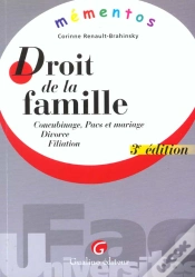 Capa do artigo Droit De La Famille ; Concubinage Pacs Et Mariage ; 3e Edition