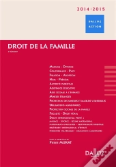 Droit De La Famille (Édition 2014/2015)