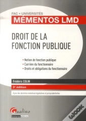 Droit De La Fonction Publique, 3eme Edition