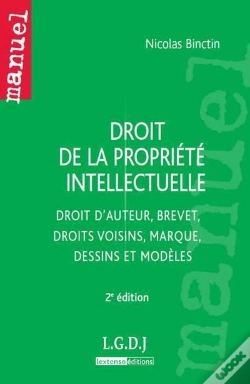 Capa do artigo Droit De La Propriete Intellectuelle, 2eme Edition