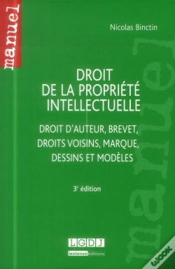 Capa do artigo Droit De La Propriete Intellectuelle, 3eme Edition