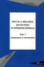 Droit De La Régulation, Service Public Et Intégration Région - Preview