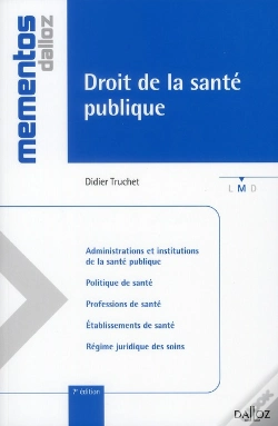 Capa do artigo Droit De La Santé Publique (7e Édition)