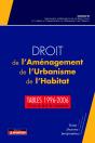 Droit De L'Aménagement, De L'Urbanisme, De L'Habitat - Tables 1996-2006 - Preview