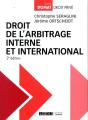 Droit De L'Arbitrage Interne Et International - Preview