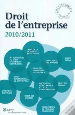 Capa do artigo Droit De L'Entreprise 2010/2011