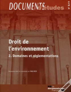 Capa do artigo Droit De L'Environnement - 2. Domaines Et Reglementation