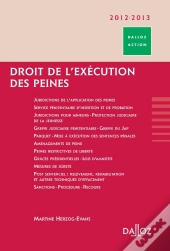 Droit De L'Exécution Des Peines ; Édition 2010-2011