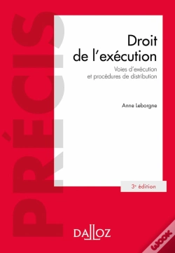 Capa do artigo Droit De L'Execution. Voies D'Execution Et Procedures De Distribution - 3e Ed.