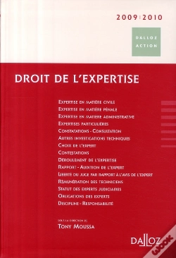 Capa do artigo Droit De L'Expertise (Édition 2009/2010)