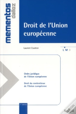 Capa do artigo Droit De L'Union Européenne ; Institutions, Sources, Contentieux