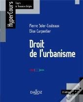 Droit De L'Urbanisme (6e Édition)