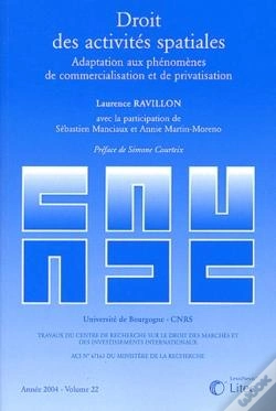 Capa do artigo Droit Des Activités Spatiales ; Adaptation Aux Phénomènes De Commercialisation Et De Privatisation