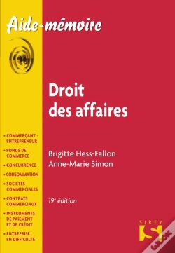 Capa do artigo Droit Des Affaires (19e Édition)