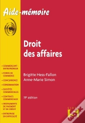 Droit Des Affaires (19e Édition)