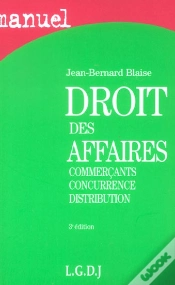 Capa do artigo Droit Des Affaires ; Commercants Concurrence Distribution ; 3e Edition