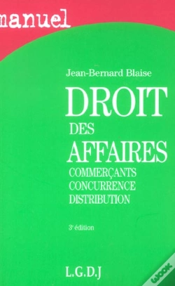 Capa do artigo Droit Des Affaires ; Commercants Concurrence Distribution ; 3e Edition