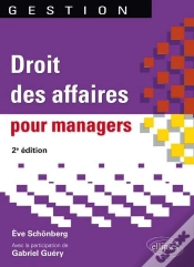 Capa do artigo Droit Des Affaires Pour Managers 2eme Edition