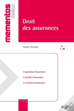 Capa do artigo Droit Des Assurances (12e Édition)