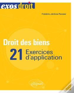 Capa do artigo Droit Des Biens. 21 Exercices D'Application
