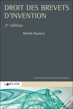 Capa do artigo Droit Des Brevets D'Invention (2e Édition)