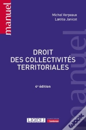 Droit Des Collectivités Territoriales (4e Édition)