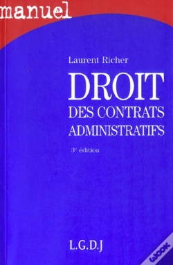 Capa do artigo Droit Des Contrats Administratifs ; 3e Edition
