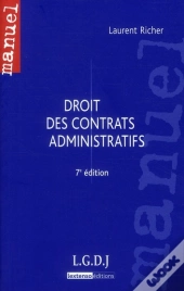 Droit Des Contrats Administratifs (7e Édition)