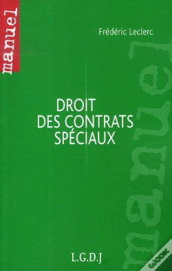 Capa do artigo Droit Des Contrats Spéciaux