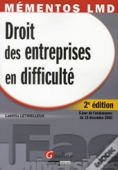 Droit Des Entreprises En Difficulté (2e Édition)
