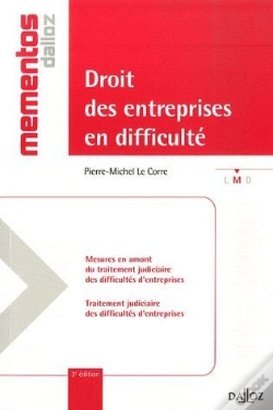 Capa do artigo Droit Des Entreprises En Difficulté (3e Édition)