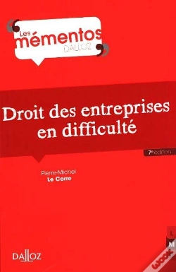Capa do artigo Droit Des Entreprises En Difficulte 7ed.