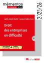 Droit Des Entreprises En Difficulté : Un Cours Clair, Structuré Et Accessible Pour L'Étudiant (Édition 2025/2026) - Preview