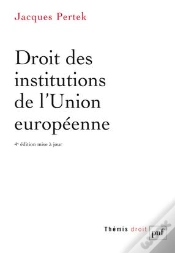 Capa do artigo Droit Des Institutions De L